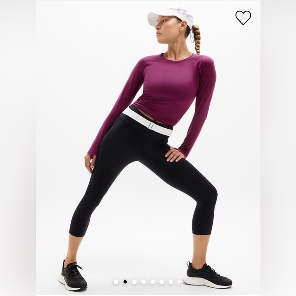 Athleta NWT Momentum Seamless Top, M - Picture 2 of 9